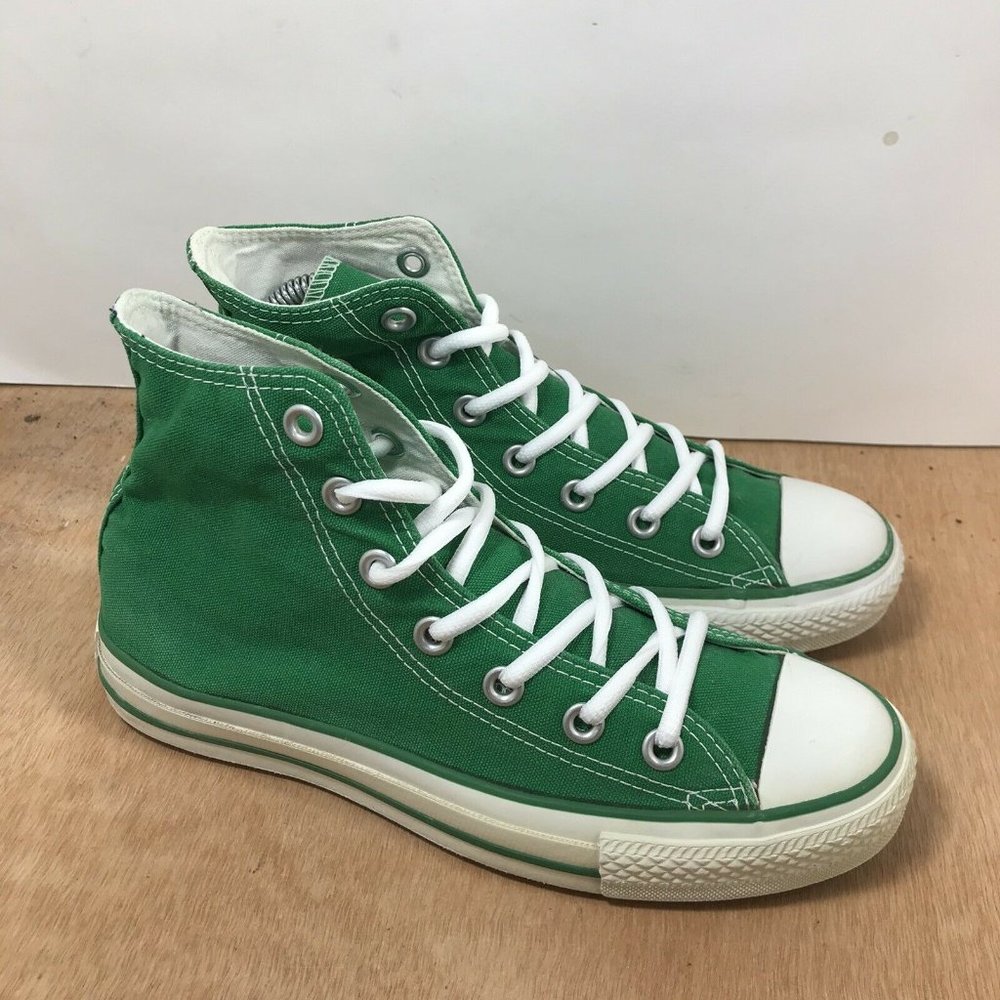 Converse All Star Green Chuck Taylor High Top Shoes Women’s Size 7